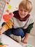 Colourblock Hoodie for Boys, Basics hazel+multicoloured 