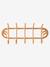 Rattan Coat Rack with 5 Hooks wood 