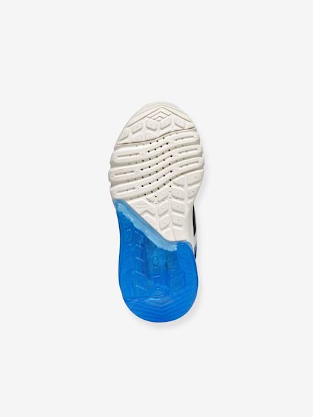 J CIBERDRON BOY GEOX® light-up baskets navy blue 