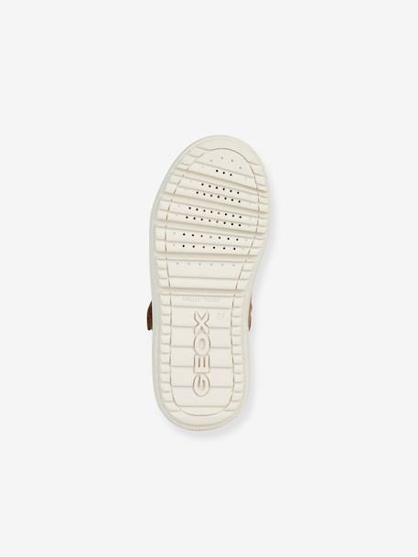 J Theleven Girl GEOX® high-top velcro sneakers for kids camel 
