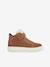 J Theleven Girl GEOX® high-top velcro sneakers for kids camel 