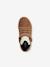 J Theleven Girl GEOX® high-top velcro sneakers for kids camel 