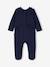 Pack of 2 'Hearts' Sleepsuits for Newborns navy blue 