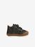 NATURINO® suede pony print baby shoes black+brown+pale pink 
