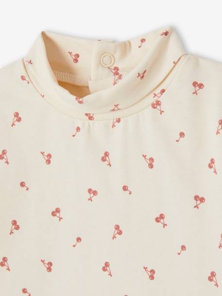 Pack of 2 Polo Neck Tops for Babies pale pink 
