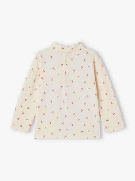Pack of 2 Polo Neck Tops for Babies pale pink 