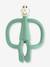 Teething ring MATCHSTICK MONKEY blue+mint green+multicoloured+orange 