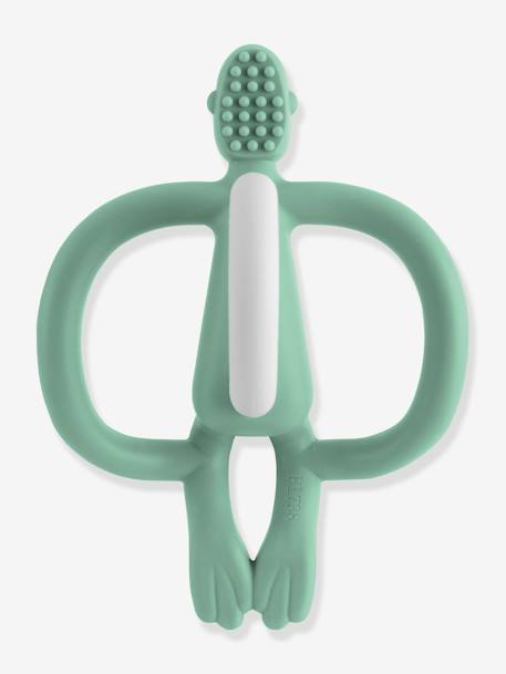 Teething ring MATCHSTICK MONKEY blue+mint green+multicoloured+orange 
