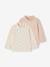 Pack of 2 Polo Neck Tops for Babies pale pink 