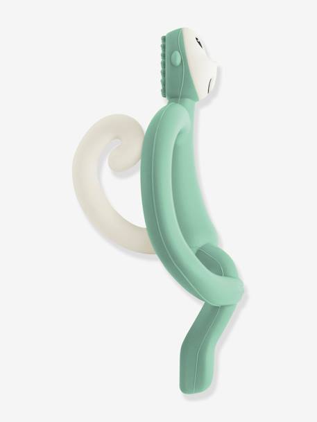Teething ring MATCHSTICK MONKEY blue+mint green+multicoloured+orange 