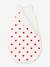 Sleepbag with hearts in cotton PETIT BATEAU white 