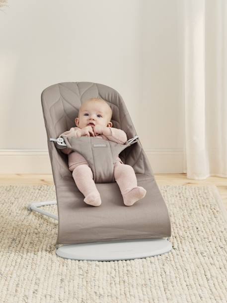 Ergonomic, Natural Rocking Bouncer, Bliss BABYBJORN anthracite+sandy beige 