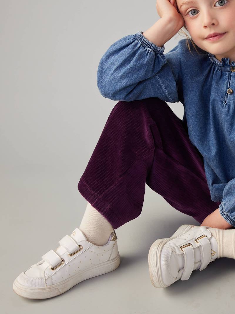 Trainers with Golden Details for Children - printed white, Shoes ...