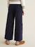 CYRILLUS wide-leg trousers beige+navy blue+raspberry pink 
