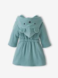 Bedding & Decor-Bathing-Animal Dressing Gown in Organic Cotton* Gauze for Babies