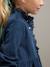 CYRILLUS velvet robe navy blue 