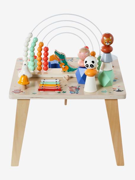 Musical Activity Table in FSC®100% Wood, Happy Animals wood 