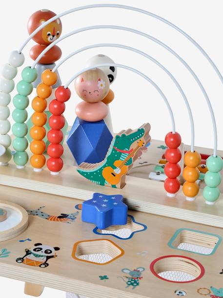Musical Activity Table in FSC®100% Wood, Happy Animals wood 