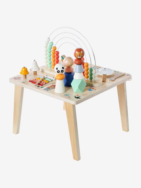 Musical Activity Table in FSC®100% Wood, Happy Animals wood 