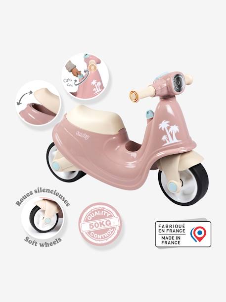 SMOBY scooter walker blue+rose 