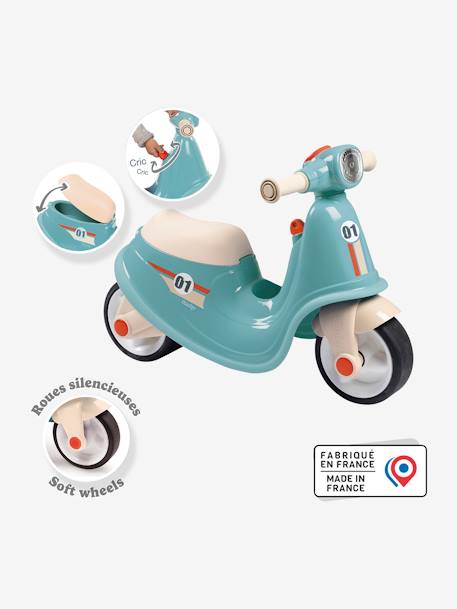 SMOBY scooter walker blue+rose 