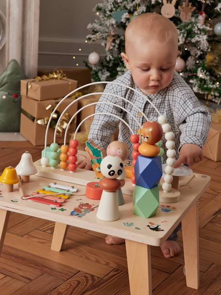 Musical Activity Table in FSC®100% Wood, Happy Animals wood 