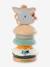 LILLIPUTIENS stacking pyramid green+rose 