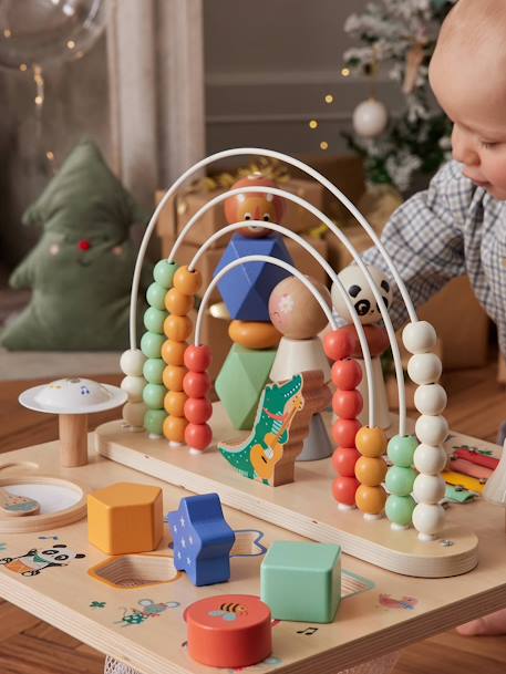 Musical Activity Table in FSC®100% Wood, Happy Animals wood 