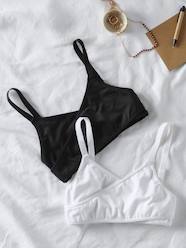 Maternity-Pack of 2 Crossover Seamless Bras, Maternity & Nursing Special, ENVIE DE FRAISE
