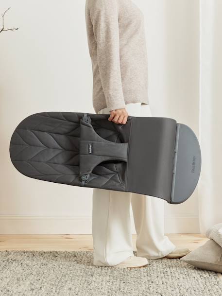 Ergonomic, Natural Rocking Bouncer, Bliss BABYBJORN anthracite+sandy beige 