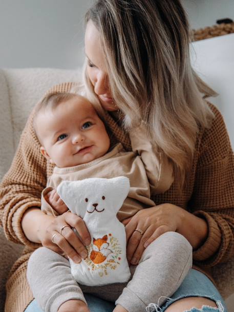Therapeutic Bear, BEKE BOBO beige+BEIGE LIGHT SOLID WITH DESIGN+GREY LIGHT SOLID WITH DESIGN+orange+WHITE DARK SOLID WITH DESIGN 