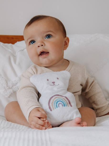 Therapeutic Bear, BEKE BOBO beige+BEIGE LIGHT SOLID WITH DESIGN+GREY LIGHT SOLID WITH DESIGN+multicoloured+orange+WHITE DARK SOLID WITH DESIGN 
