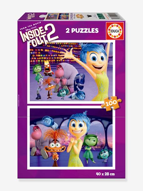 2x100 piece puzzle EDUCA, Inside Out violet 