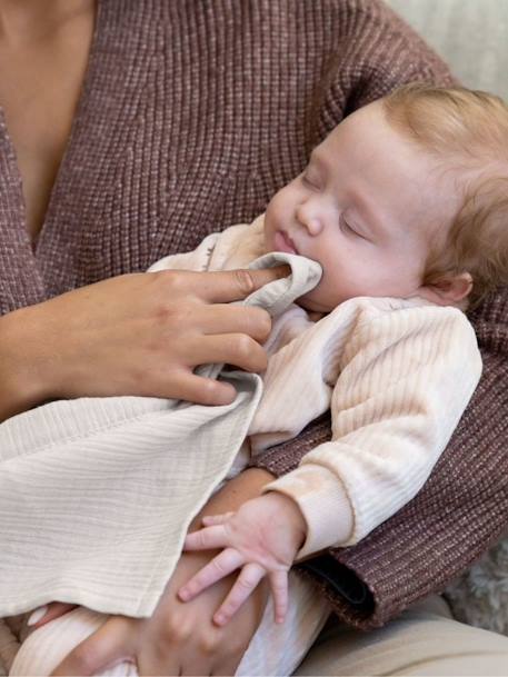 Mom'n play nursing cape beige+green 