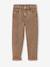 Overdyed Mom Fit Jeans for Girls cappuccino 