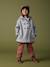 Hooded Jacket in Flannel-Effect Woollen Fabric, for Girls marl grey 