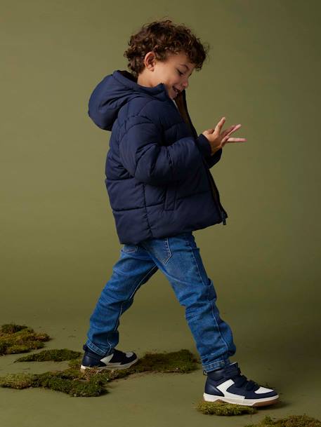 Indestructible relaxed straight jeans easy to pull on for boys denim grey+double stone+stone 