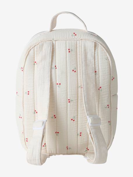 Baby-Carrying Backpack for Dolls, Cherry red+white 
