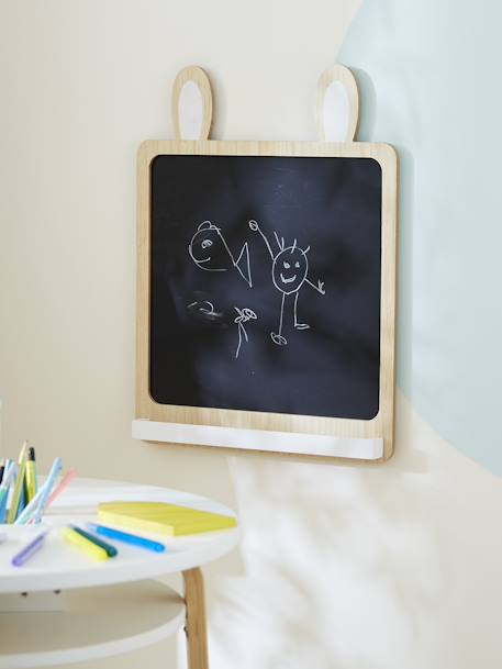 Rabbit Blackboard for Walls Black 