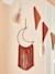 Macramé Dream-Catcher, Moon Shaped BROWN MEDIUM SOLID 