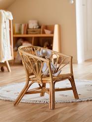 Bedroom Furniture & Storage-Small Rattan Armchair