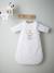 Sleep Bag with Removable Sleeves, UN CÂLIN SINON RIEN White 