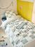Duvet Cover + Pillowcase Set for Children chequered green 