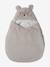 Transformable Baby Nest in Plush Fabric, Bear Beige+ecru+khaki+mouse grey+printed beige+printed pink 