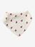 Set of 3 Bandana Bibs in Towelling grey blue+set pink 