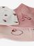 Set of 3 Bandana Bibs in Towelling grey blue+set pink 