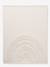 Rainbow relief rectangular rug ecru 