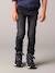 Morphological slim thin jeans for boys black denim+Dark Blue+Dark Grey+Denim Blue+denim grey+double stone 