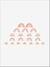 Pack of 20 rainbow stickers rose 