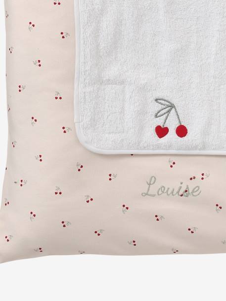 CHERRY changing mat printed beige 